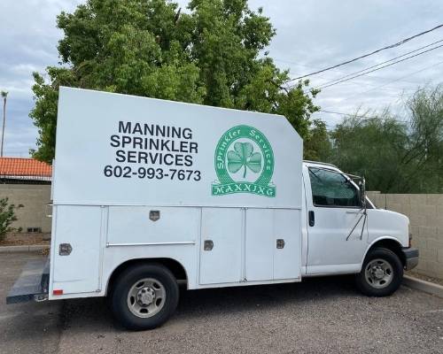 about manning sprinkler system truck